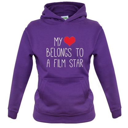 My Heart Belongs To A Film Star Kids T Shirt