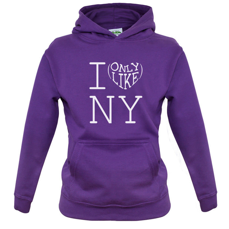I Only Like New York Kids T Shirt