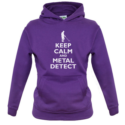 Keep Calm and Metal Detect Kids T Shirt
