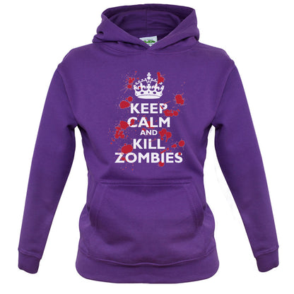 Keep Calm and Kill Zombies Kids T Shirt