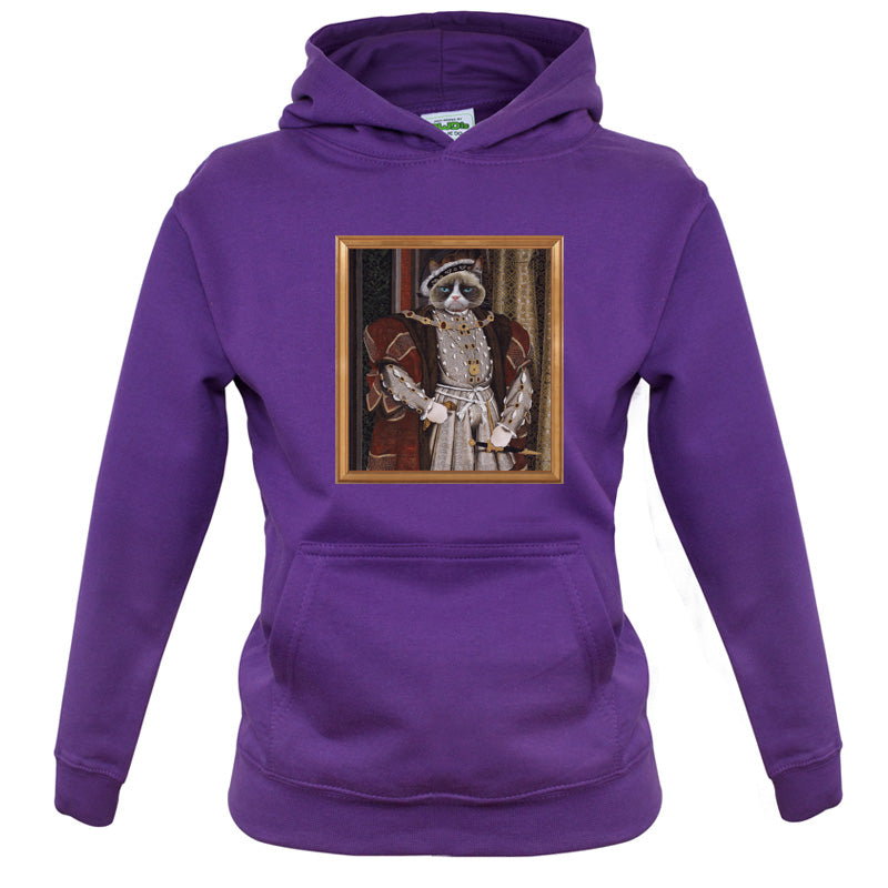 King Henry Grumpy Cat Kids T Shirt