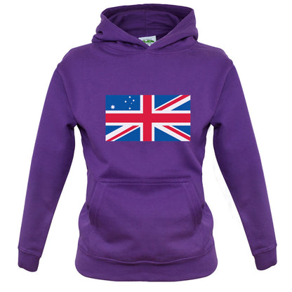 Australian Union Jack Flag Kids T Shirt