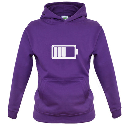 Battery Symbol Kids T Shirt