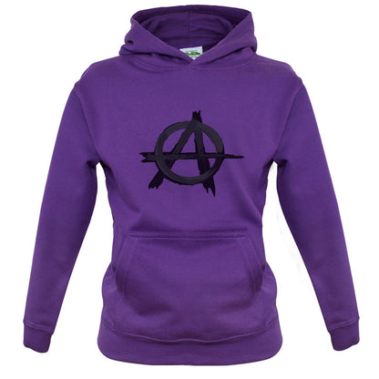 Anarchy Symbol Kids T Shirt