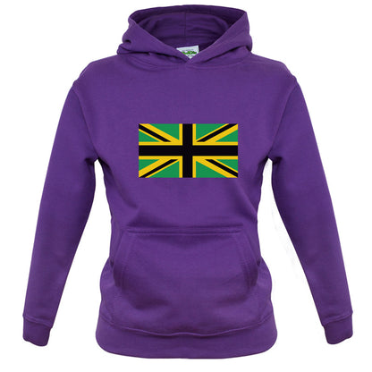 Jamaican Union Jack Kids T Shirt