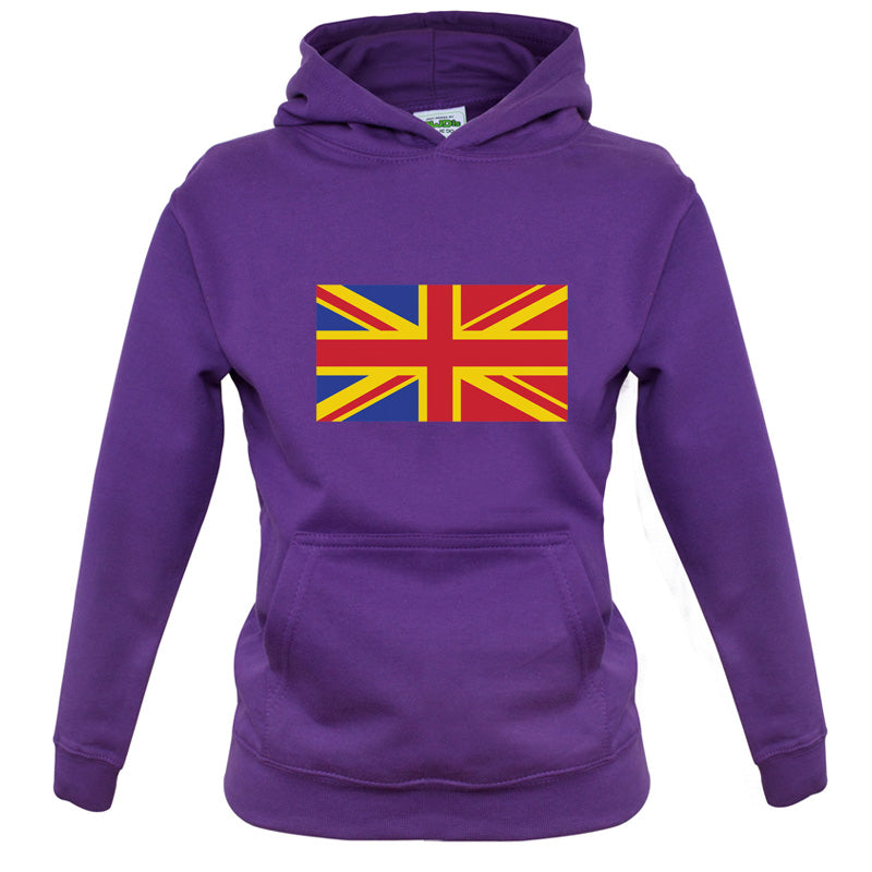 Romanian Union Jack Kids T Shirt