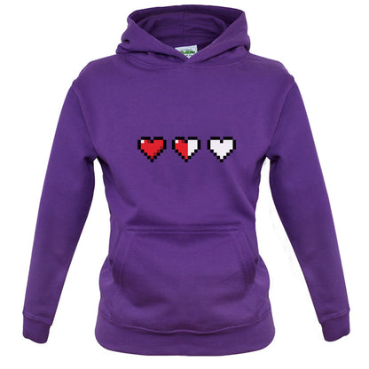 Retro Hearts Kids T Shirt