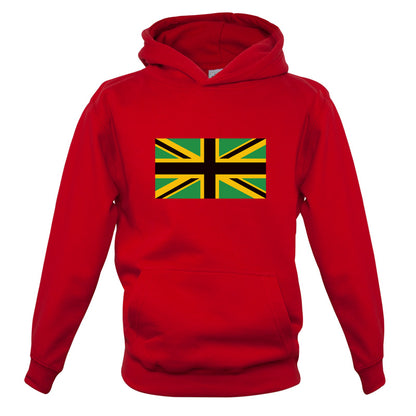Jamaican Union Jack Kids T Shirt