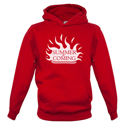 Summer Is Coming Kids T Shirt
