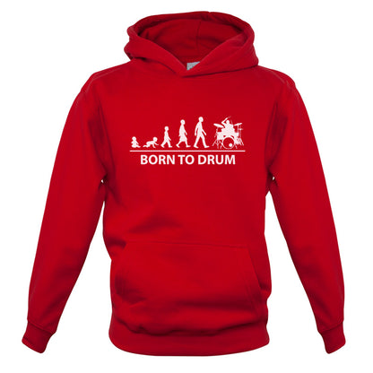 Born to Drum Kids T Shirt