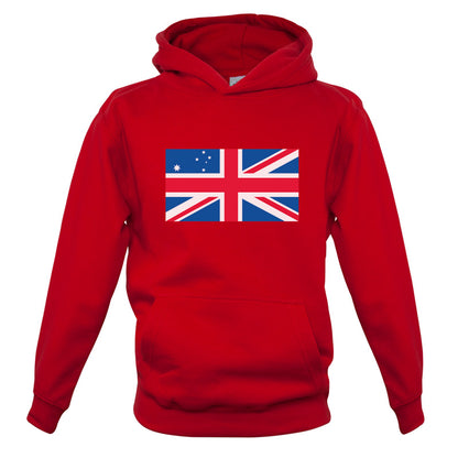 Australian Union Jack Flag Kids T Shirt
