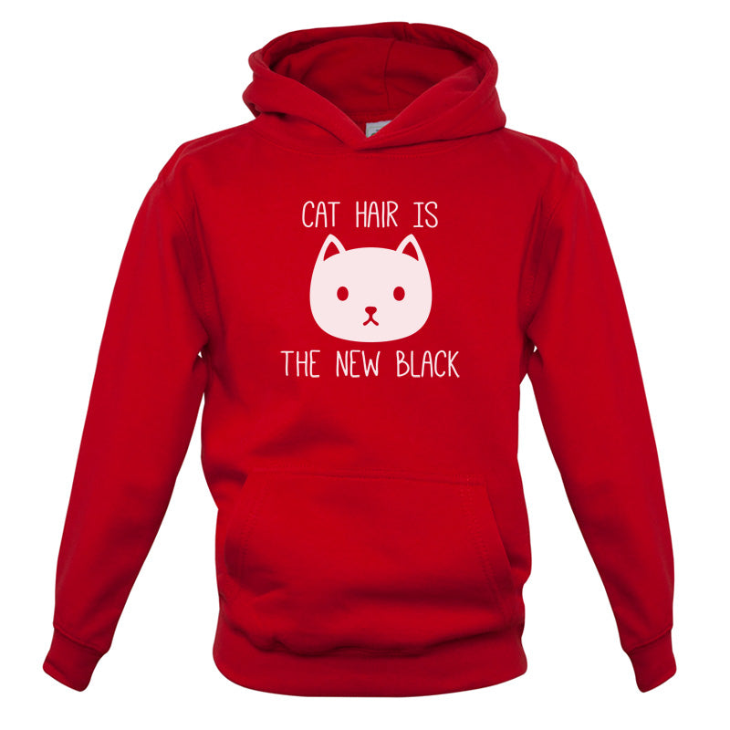 Cat Hair Is The New Black Kids T Shirt