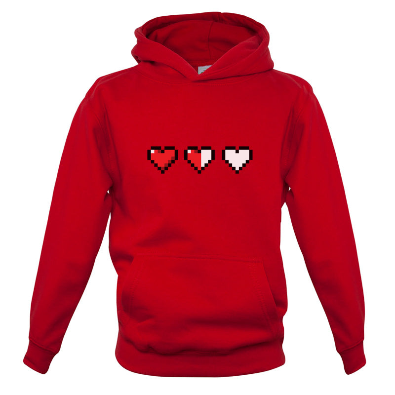 Retro Hearts Kids T Shirt