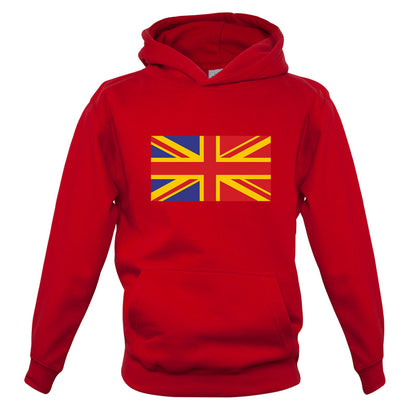 Romanian Union Jack Kids T Shirt
