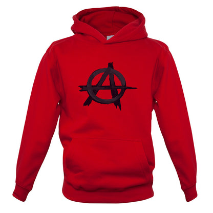 Anarchy Symbol Kids T Shirt