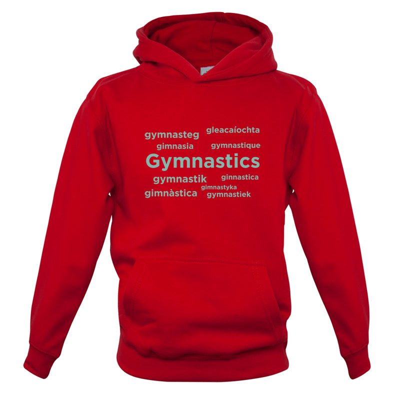 Gymnastics Language Kids T Shirt