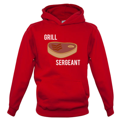 Grill Sergeant Kids T Shirt