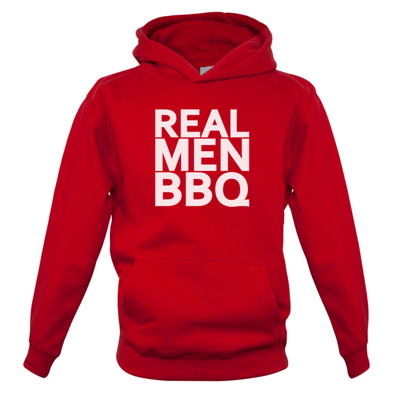 Real Men BBQ Kids T Shirt