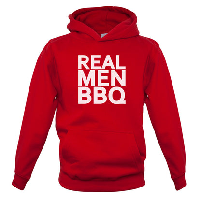 Real Men BBQ Kids T Shirt