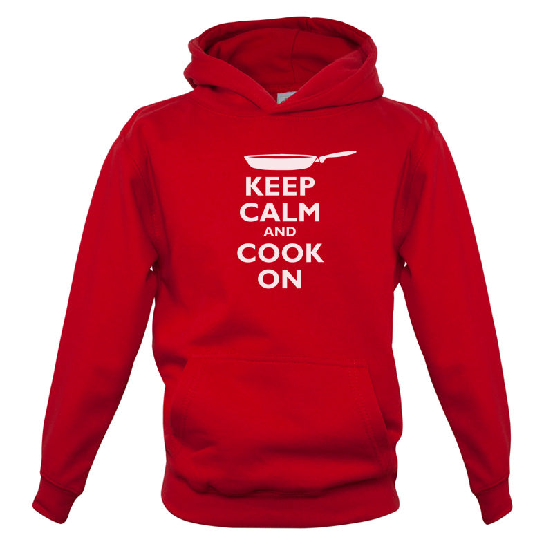 Keep Calm and Cook On Kids T Shirt