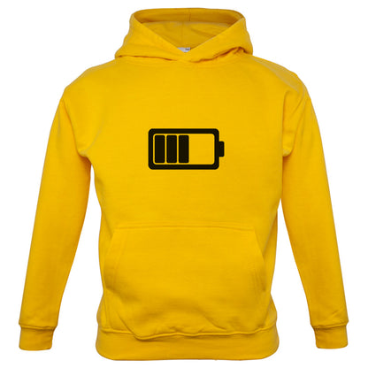Battery Symbol Kids T Shirt