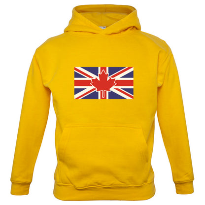 Canadian Union Jack Flag Kids T Shirt
