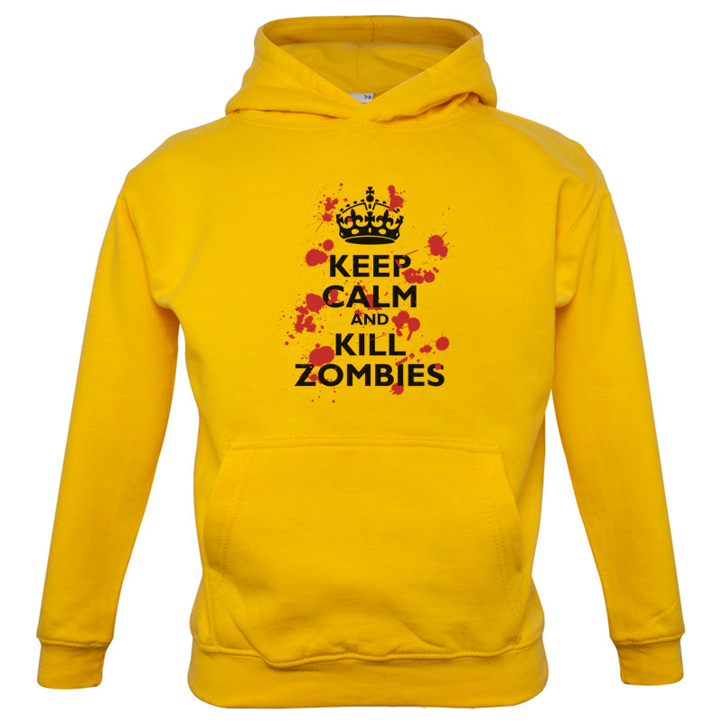 Keep Calm and Kill Zombies Kids T Shirt