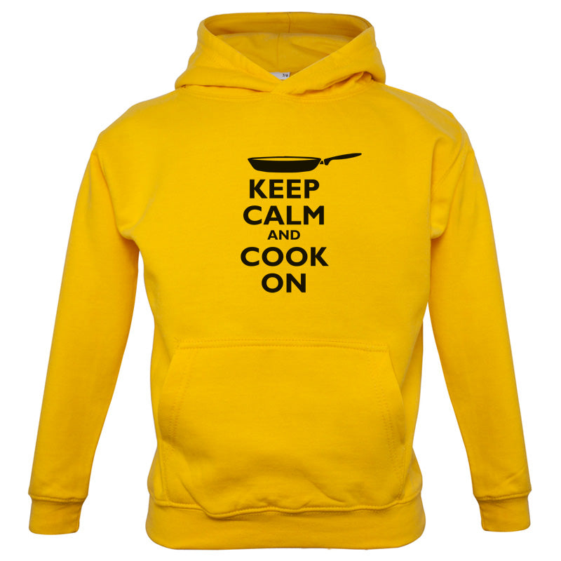 Keep Calm and Cook On Kids T Shirt