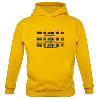 Deloreon Time Machine Circuits Kids T Shirt