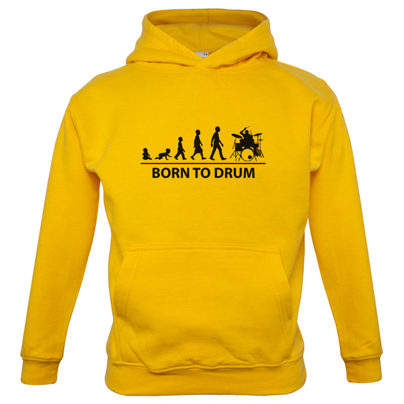 Born to Drum Kids T Shirt