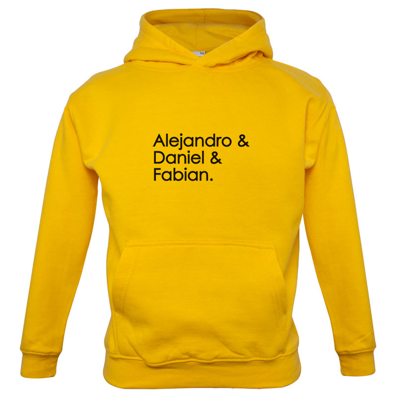 Alejandro & Daniel & Fabian Kids T Shirt