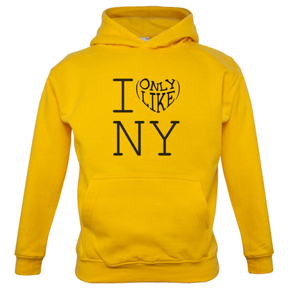 I Only Like New York Kids T Shirt