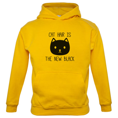 Cat Hair Is The New Black Kids T Shirt