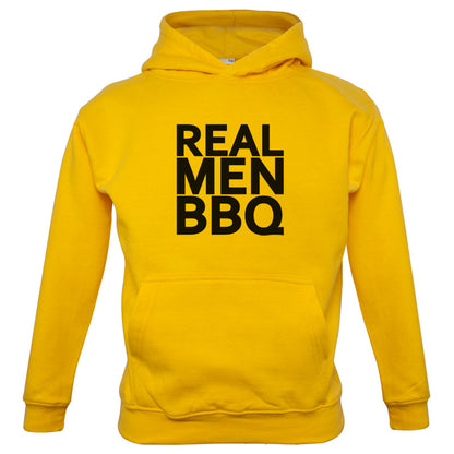 Real Men BBQ Kids T Shirt