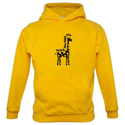 Living The High Life Kids T Shirt