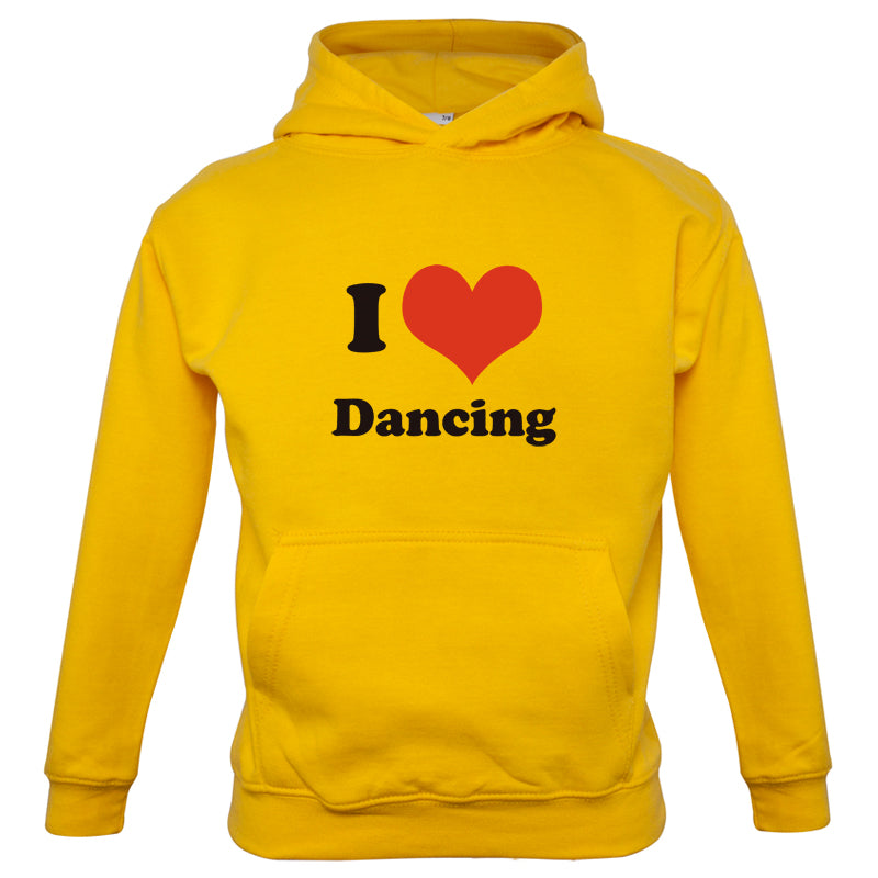 I Love Dancing Kids T Shirt