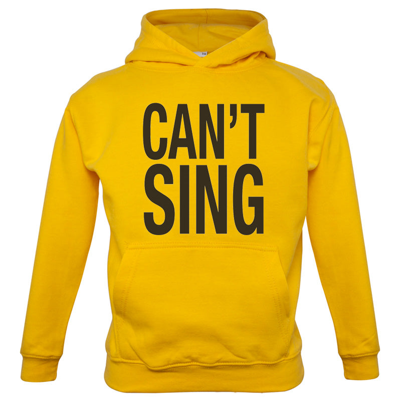 Can't Sing Kids T Shirt