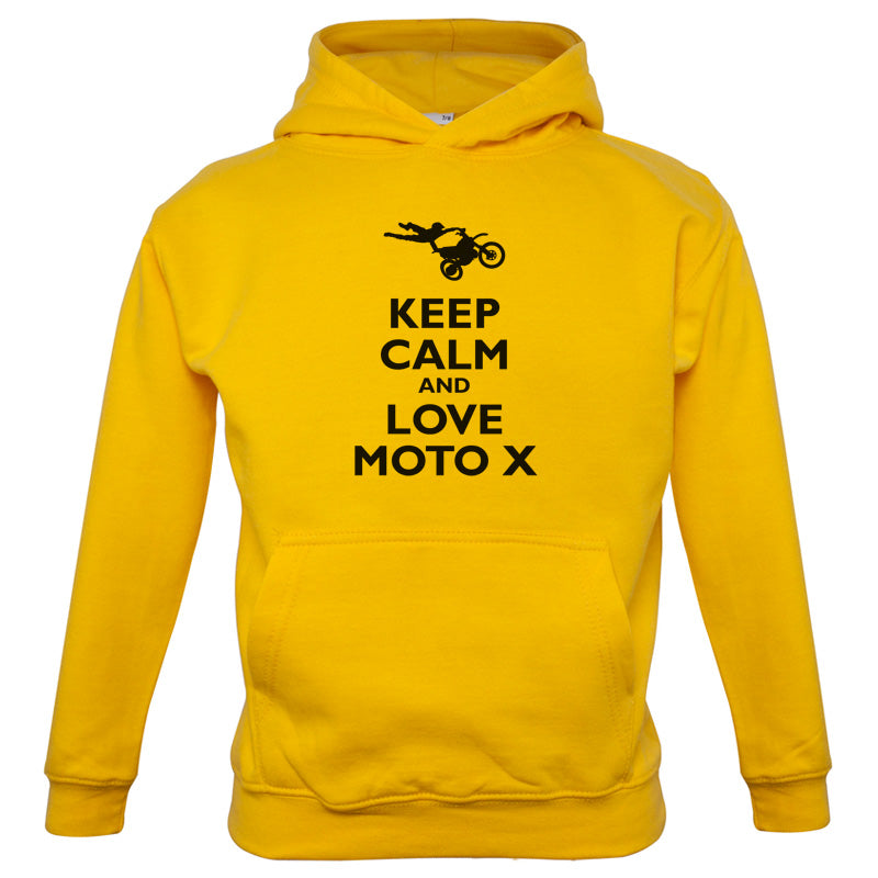 Keep Calm and Love Moto X Kids T Shirt