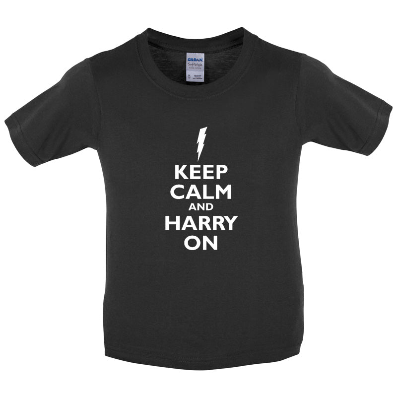 Keep Calm and Harry On Kids T Shirt