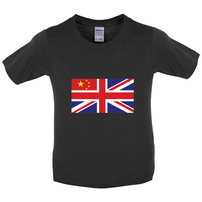 China Union Jack Flag Kids T Shirt