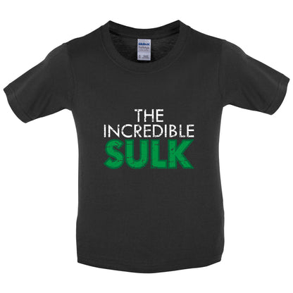 The Incredible Sulk Kids T Shirt