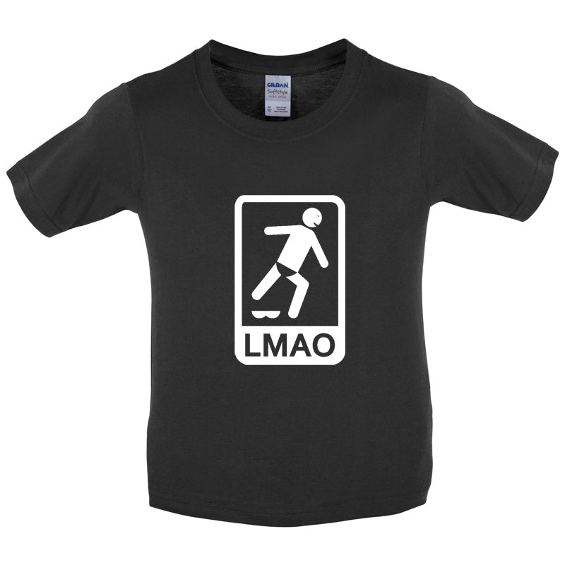 LMAO Sign Kids T Shirt