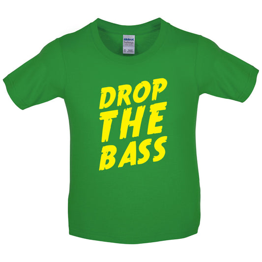 Drop The Bass Kids T Shirt
