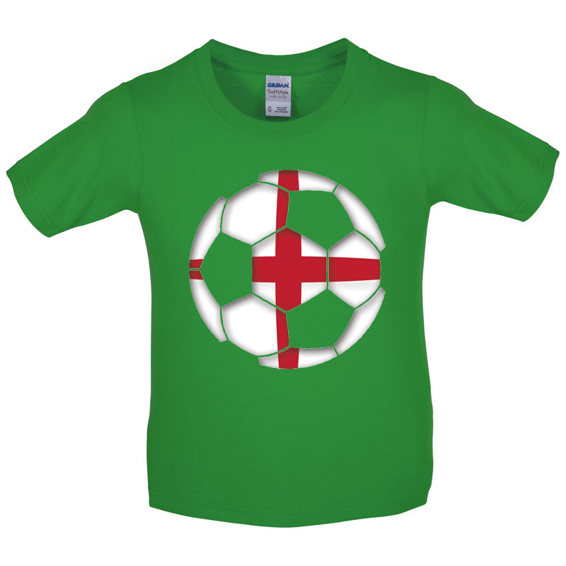 England St George Football Kids T Shirt