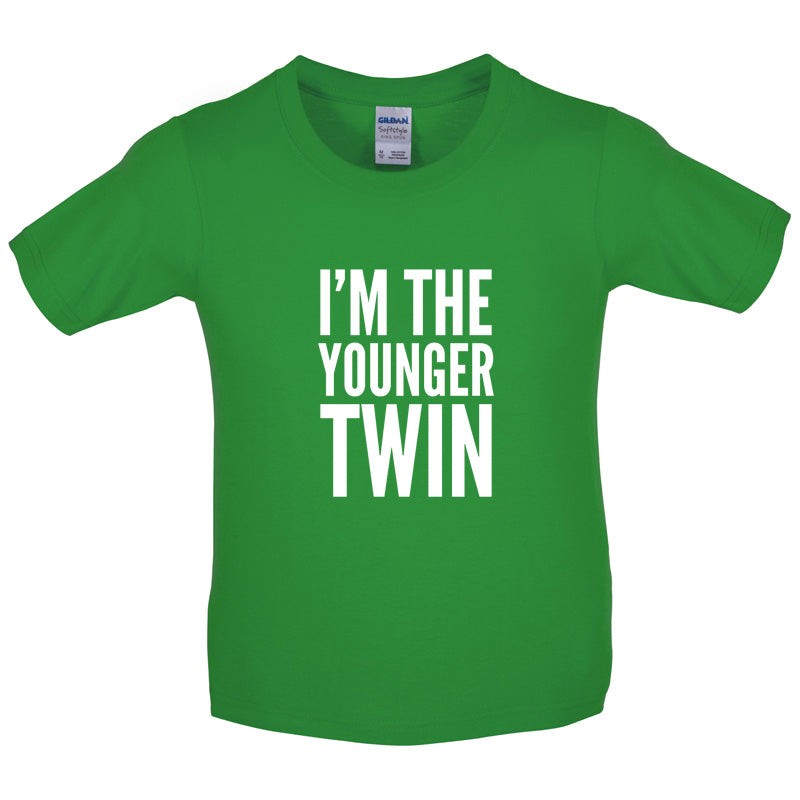 I'm The Younger Twin Kids T Shirt