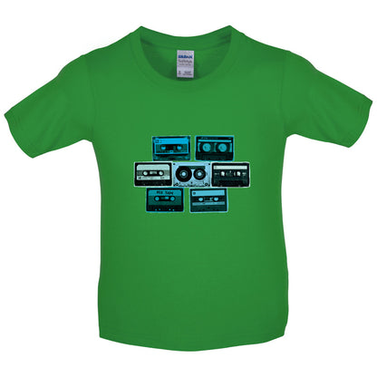 Cassette Tapes Kids T Shirt