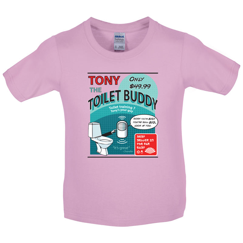 Tony the Talking Toilet Kids T Shirt