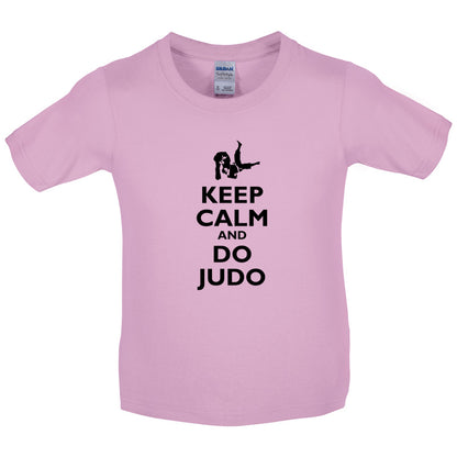 Keep Calm and Do Judo Kids T Shirt