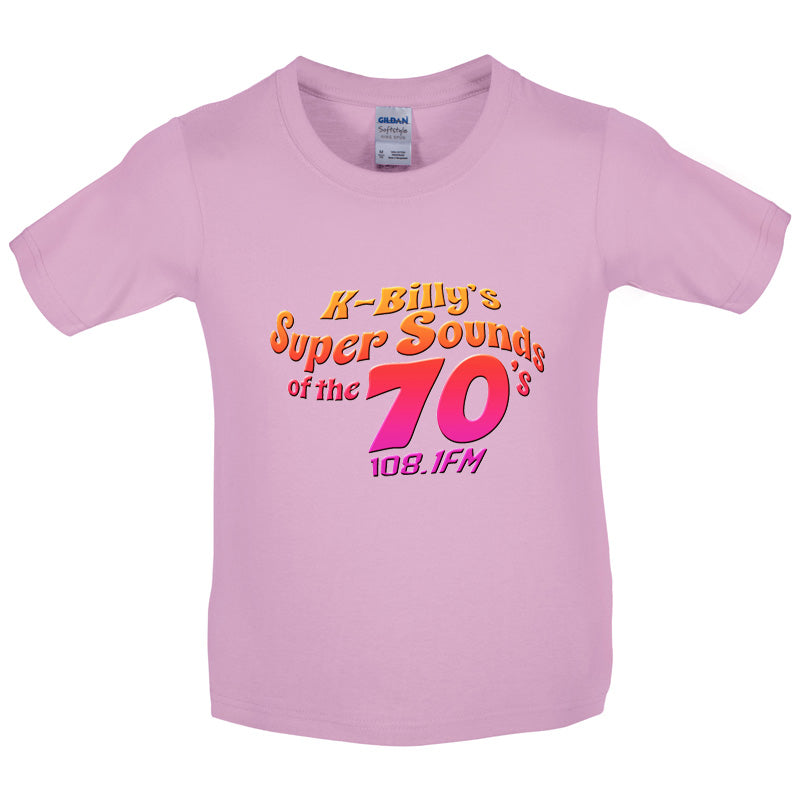 K-Billy's Super Sounds Of The 70's Kids T Shirt