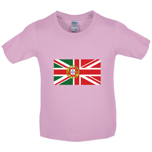 Portuguese Union Flag Kids T Shirt